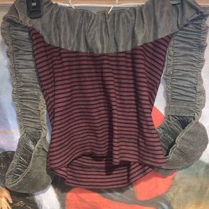 💥📌Made In Italy 🇮🇹 Crop Couture High End Top